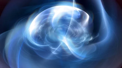 Cosmic Anomaly - 1080p Mysterious Fractal Beauty Video Background Loop Stock Footage