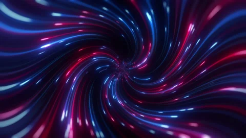 Cosmic background. Fast travel, hyper jump into another galaxy. Speed of light Stock Footage 140347320