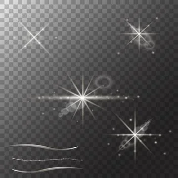 Cosmic background with highlights. Vector illustration of bright highlights 库存插图