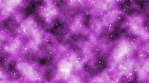Cosmic background with pink nebula Illustrazione stock