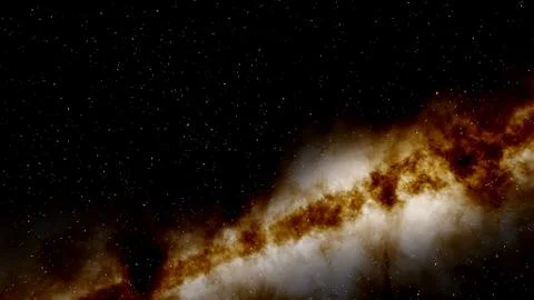 Cosmic background, space star background, outer space 3d render Stock Illustration
