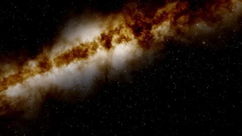 Cosmic background, space star background, outer space 3d render Stock Illustration