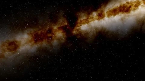 Cosmic background, space star background, outer space 3d render Stock Illustration