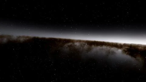 Cosmic background, space star background, outer space 3d render Illustrazione stock