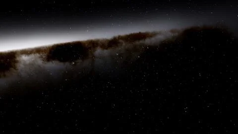 Cosmic background, space star background, outer space 3d render Stock Illustration