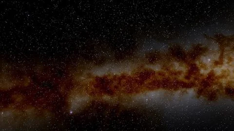 Cosmic background, space star background, outer space 3d render Stock Illustration