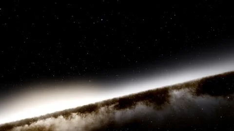 Cosmic background, space star background, outer space 3d render Stock Illustration