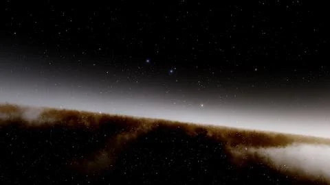 Cosmic background, space star background, outer space 3d render Stock Illustration