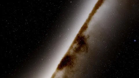 Cosmic background, space star background, outer space 3d render Stock Illustration