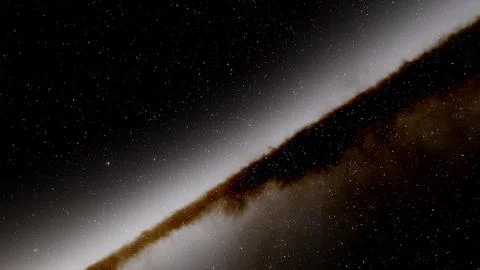 Cosmic background, space star background, outer space 3d render Stock Illustration