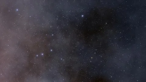 Cosmic background, space star background, outer space 3d render Illustrazione stock