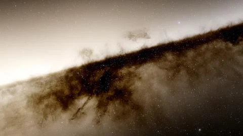 Cosmic background, space star background, outer space 3d render Stock Illustration