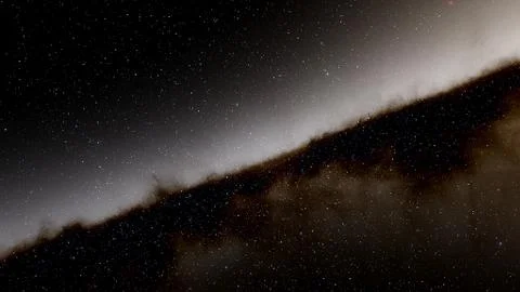 Cosmic background, space star background, outer space 3d render Stock-Illustration