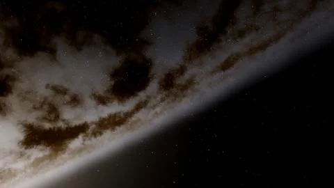 Cosmic background, space star background, outer space 3d render Illustrazione stock