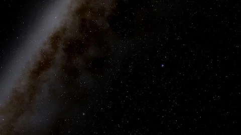 Cosmic background, space star background, outer space 3d render Illustrazione stock