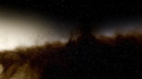 Cosmic background, space star background, outer space 3d render Stock Illustration