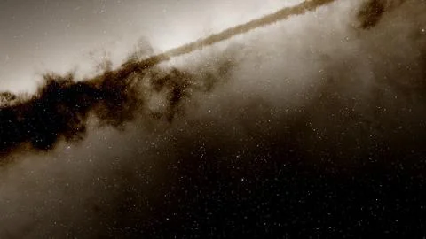 Cosmic background, space star background, outer space 3d render Stock Illustration