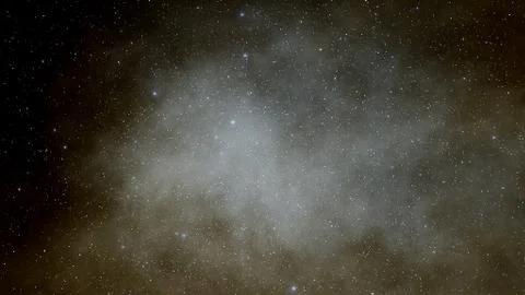 Cosmic background, space star background, outer space 3d render Illustrazione stock