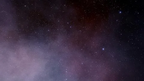 Cosmic background, space star background, outer space 3d render Stock Illustration