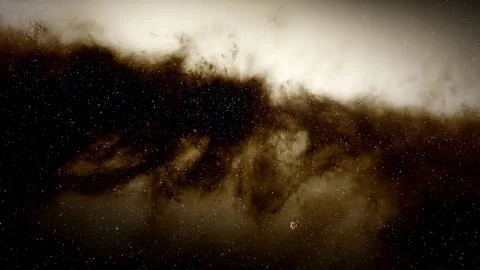 Cosmic background, space star background, outer space 3d render Stock Illustration