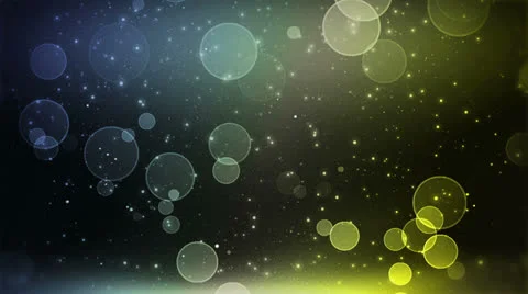 Cosmic Blue Yellow Stock Footage 26040421