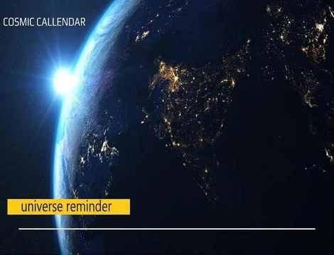 COSMIC CALENDAR Stock Photos