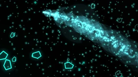 Cosmic catastrophe Stock Footage 134005653