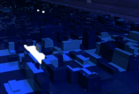 The cosmic city Video stock 284828