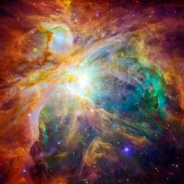 The cosmic cloud called Orion Nebula The cosmic cloud Orion Nebula - 1,500... Stock Photos