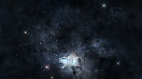 Cosmic clouds vertical scroll Stock Footage 242944104