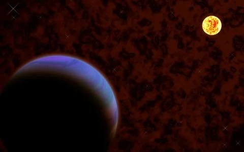 Cosmic clound Stock Illustration