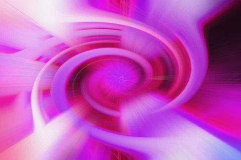 Cosmic convergence purple vortex space design Stock Illustration