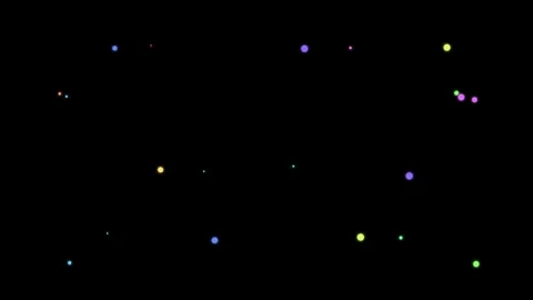 Cosmic dance of distant stars and galaxies in the night sky 库存影片 335255873