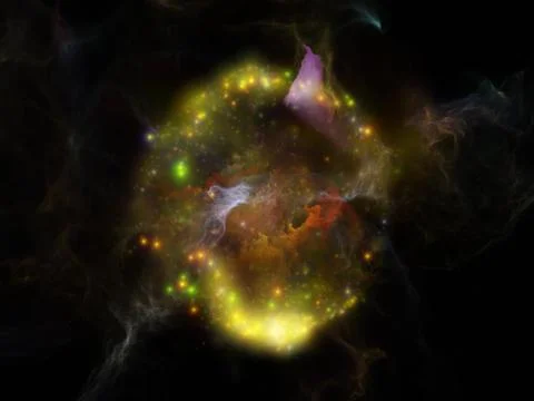 Cosmic Design Stock Illustration