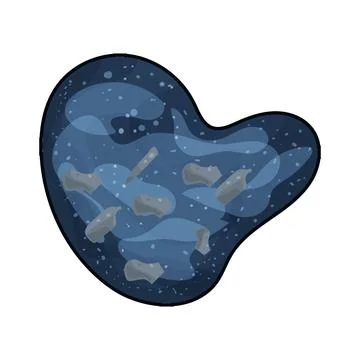 Cosmic Dust illustration Stock Illustration