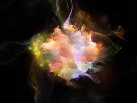 Cosmic Elements Illustrazione stock