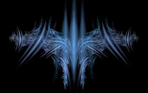 Cosmic emblem of the future Stock Illustration