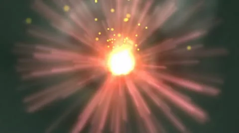 Cosmic explosion Stock Footage 12484058
