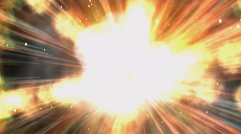 Cosmic explosion Stock Footage 39839213