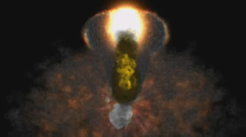 Cosmic explosion Stock Footage 39839284