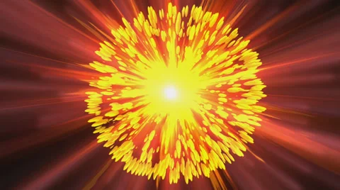 Cosmic explosion Stock Footage 39839394