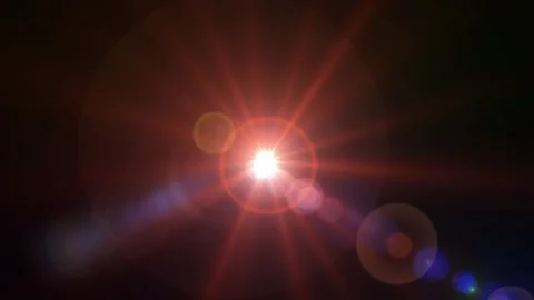Cosmic explosion with glowing orbs in deep space. Vibrant celestial event Stock Footage 340380699