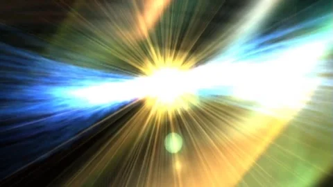 "Cosmic Explosion: Multicolor Big Bang Light Burst in a Dazzling Wow Effect" Stock Footage 277191967