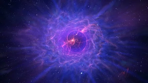 Cosmic flight Video stock 10878980