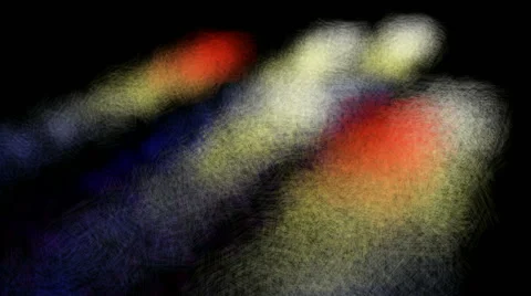 Cosmic Fuzz Effect on Black Background: Looping+ Matte Stock Footage 68793077