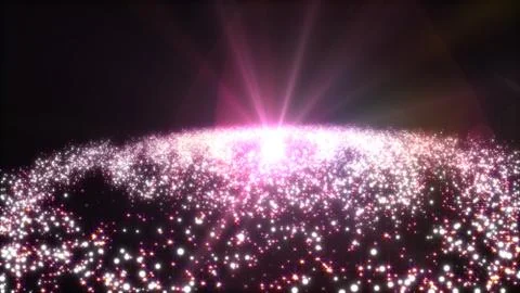Cosmic Galaxy Background abstract Stock Illustration