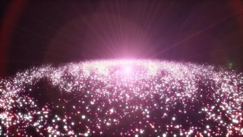 Cosmic Galaxy Background abstract Stock Illustration