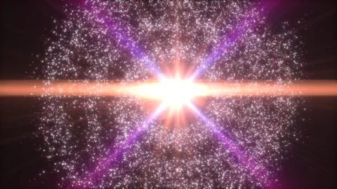 Cosmic Galaxy Background abstract Stock Illustration