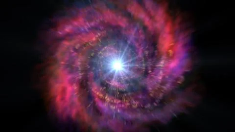 Cosmic Galaxy Background abstract Stock Illustration