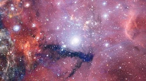 Cosmic galaxy background with nebula. Elements of this image furnished by ... Stock Photos